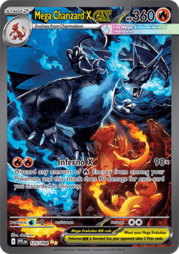Mega Charizard X ex (PFL 125)